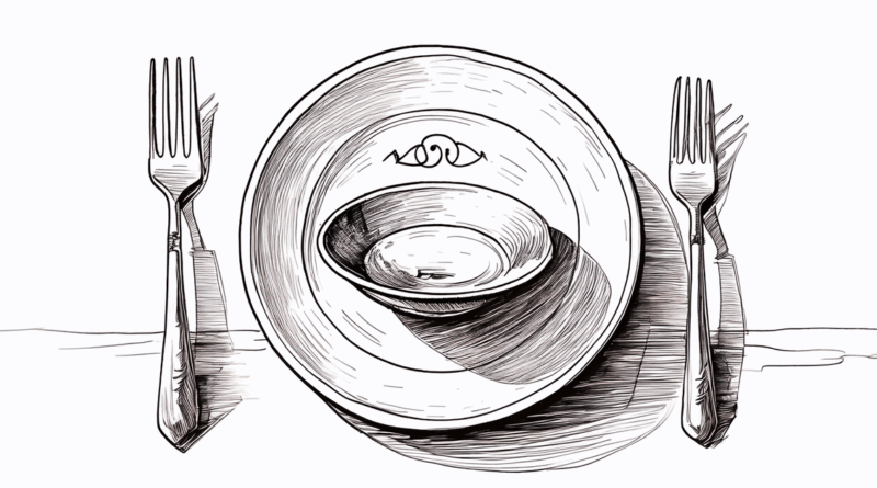 "Cambié el plato grande por uno pequeño y perdí 5 kilos sin hacer dieta"