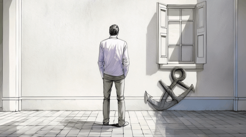 El ancla invisible: cómo un número (o una persona) decidió por ti sin que te dieras cuenta
